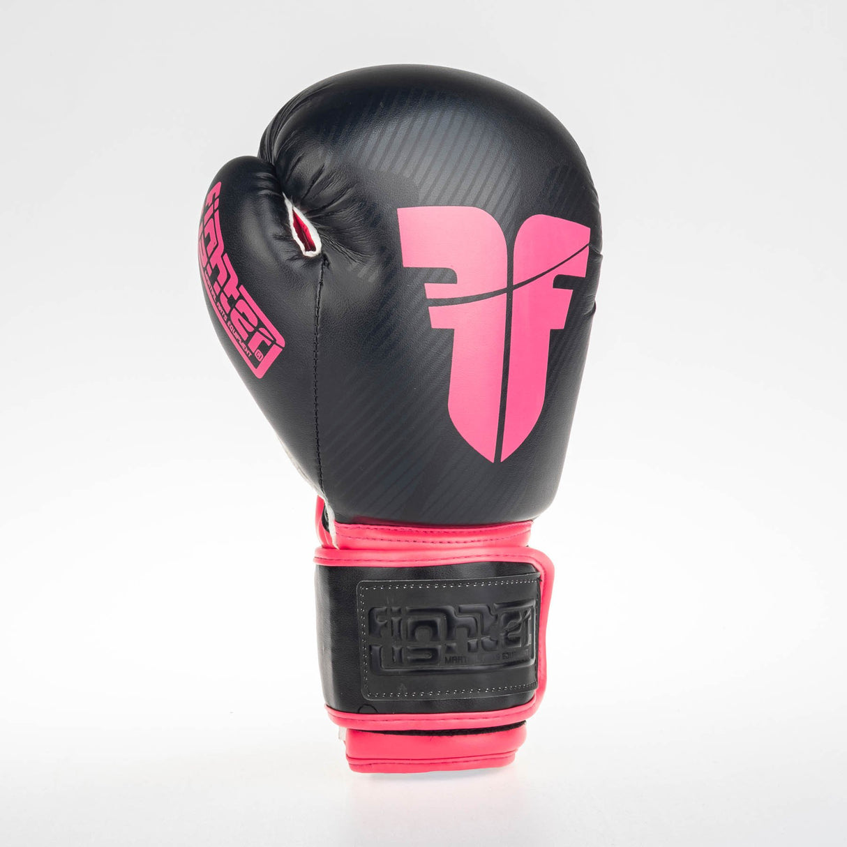 Guantes de boxeo Fighter SPEED - negro/rosa