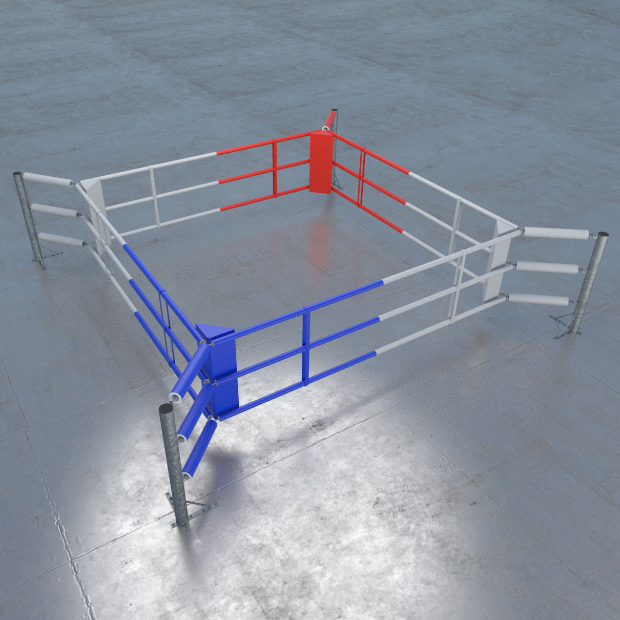 Fighter Floor Training Ring- 19.5ft, BRF-NF 6