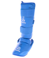 Hayashi WKF Foot and shin protection - Blue, 343-6