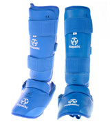 Hayashi WKF Foot and shin protection - Blue, 343-6