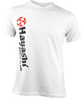 Camiseta Hayashi “Equip to win” Vertical Perfection - blanca