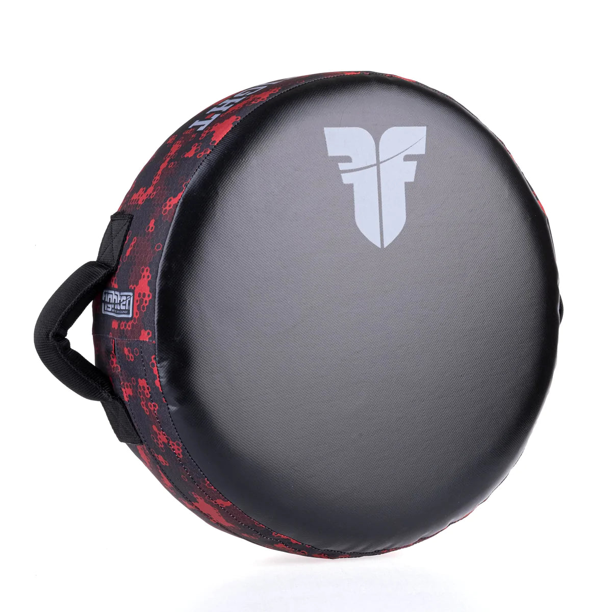 Fighter Round Shield - Life Is A Fight - Red Camo, FKSH-32