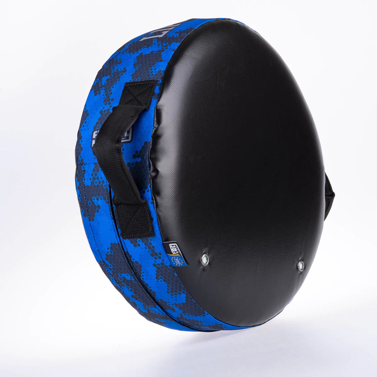 Fighter Round Shield - Life Is A Fight - Blue Camo, FKSH-35