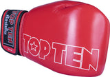 Los diez mejores guantes de boxeo IFMA Mad - rojo 2071-4