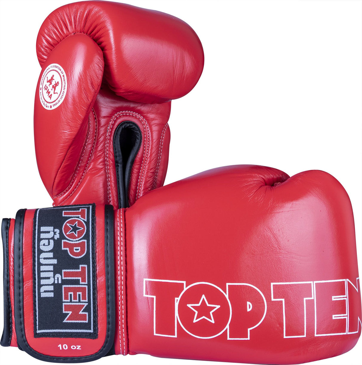 Los diez mejores guantes de boxeo IFMA Mad - rojo 2071-4