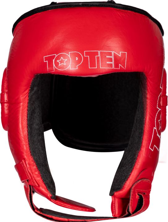 Top Ten Headguard - IFMA "Jarot Muay" - red, 4071-4