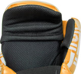 Guantes abiertos Prism Pointfighter TOP TEN en color amarillo brillante y negro